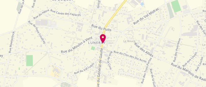 Plan de Luneray Presse, Place René Coty 1 Rue General de Gaulle, 76810 Luneray