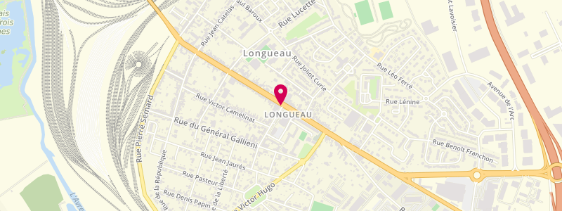 Plan de Presse de l'Hôtel de Ville, 2 Bis Rue Louis Prot, 80330 Longueau