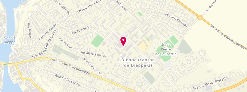 Plan de La Nef, 1 place Henri Dunant, 76370 Dieppe