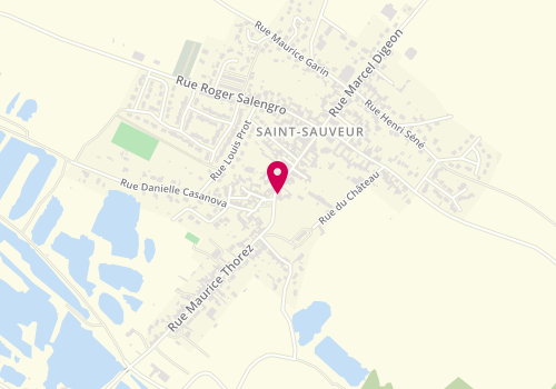 Plan de Le Fado, 237 Place République, 80470 Saint-Sauveur