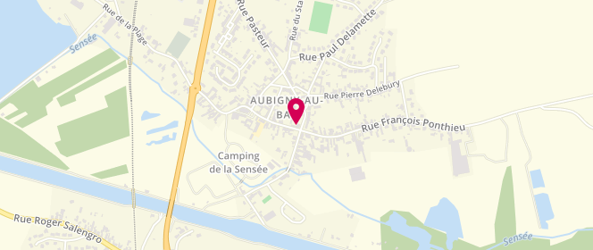 Plan de Au 421, 16 Rue Calmette, 59265 Aubigny-au-Bac