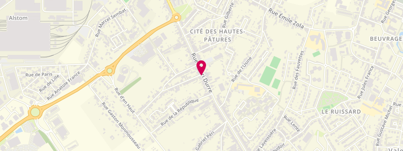 Plan de Djv, 214 Rue Henri Durre, 59590 Raismes