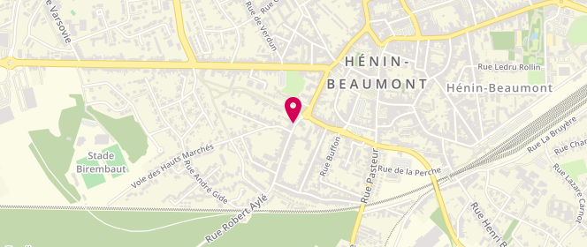 Plan de Le Relais, 264 Rue Robert Aylé, 62110 Hénin-Beaumont