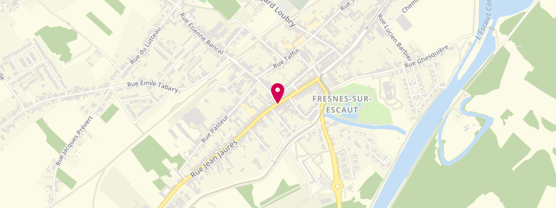 Plan de Cafe de la Poste, 71 Rue Jean Jaurès, 59970 Fresnes-sur-Escaut