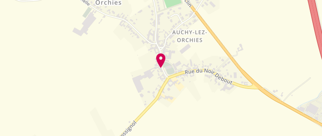 Plan de L'Alcyaquois, 11 Rue du Bourg, 59310 Auchy-lez-Orchies