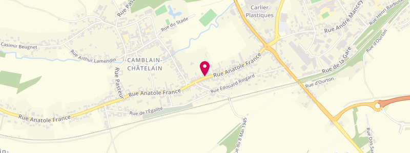 Plan de Le Villageois, 62 Rue Anatole France, 62470 Camblain-Châtelain