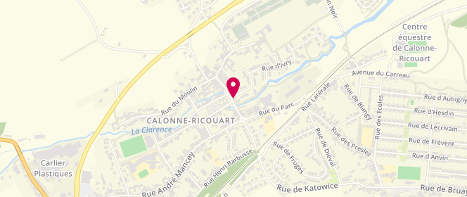 Plan de Le Nemrod, 19 Rue André Mancey, 62470 Calonne-Ricouart