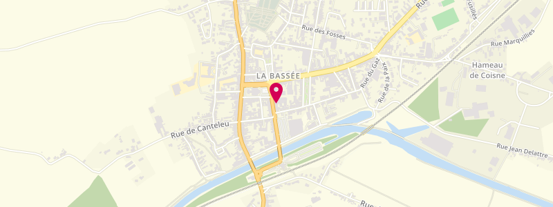 Plan de Café de la Poste, La
29 avenue Jean Baptiste Lebas, 59480 La Bassée