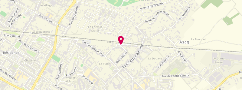 Plan de Le Royal, 31 Rue des Martyrs, 59493 Villeneuve-d'Ascq