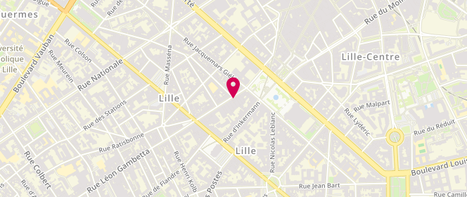 Plan de Le Rallye, 41 Rue Léon Gambetta, 59000 Lille