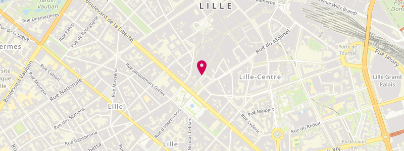 Plan de La Boutique du Fumeur, 4 place de Béthune, 59800 Lille