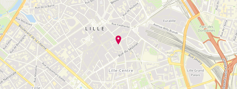 Plan de Le Noailles, 94 Rue Pierre Mauroy, 59800 Lille