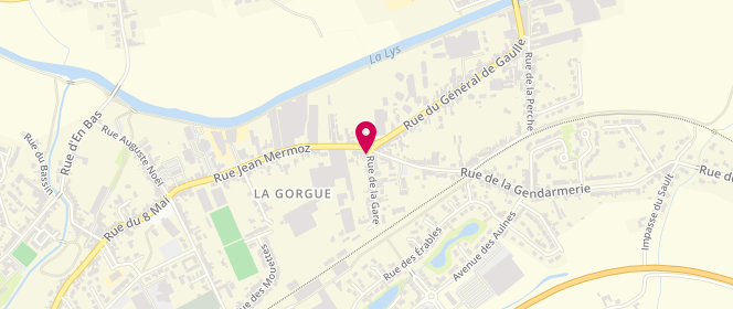 Plan de Le Longchamp, 1 Rue de la Gare, 59253 La Gorgue