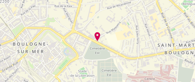 Plan de Le Reinitas, 15 Route de Saint-Omer, 62280 Saint-Martin-Boulogne