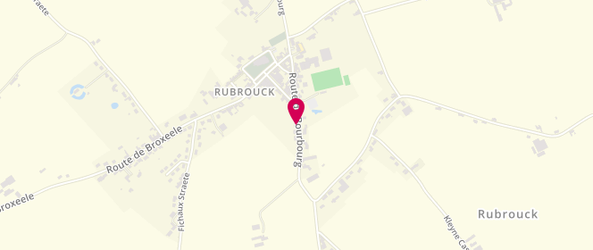 Plan de THOORENS Patricia, 271 Route de Bourbourg, 59285 Rubrouck
